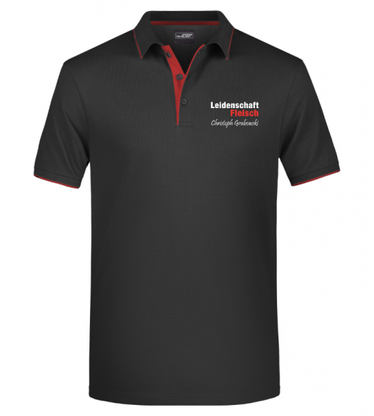 Polo Shirt Leidenschaft Fleisch